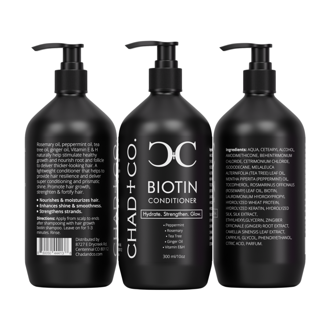 CHAD+CO Biotin Conditioner bottle