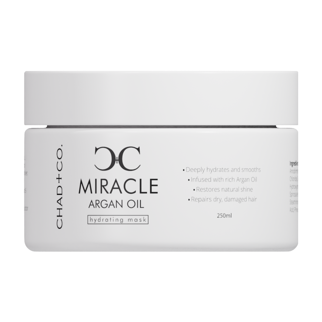 CHAD+CO Miracle Mask jar on a white background
